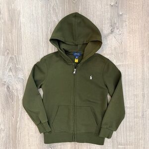 Polo by Ralph Lauren Kids Green Zip Up  Hoodie
